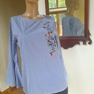 St. John's Bay NWT $44. Petite/ Large. Embroidered. Fast Ship.